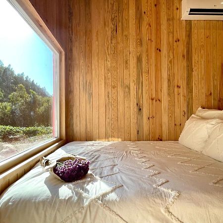 Nativo Natureza Pink Wood Cabin Cela  Exterior photo